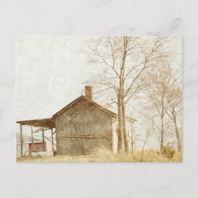 Cartão Postal Pequeno prédio antigo (Frente)