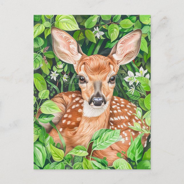 Cartão Postal Pequeno Veado no Prado (Frente)