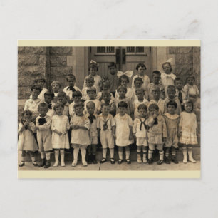 Cartão Postal Pequenos Cherubs da turma de domingo