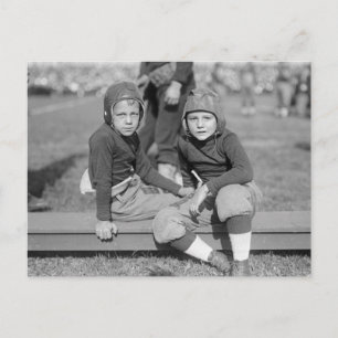 Cartão Postal Pequenos Jogadores de Futebol, 1925