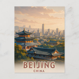 Cartão Postal Pequim Patrimônio Imperial da China 🗺️