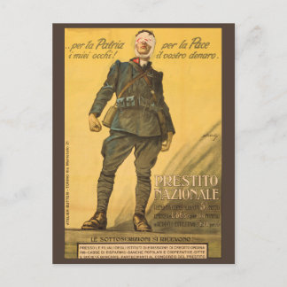 Cartão Postal Per la Patria i miei occhi! Pace il vostro