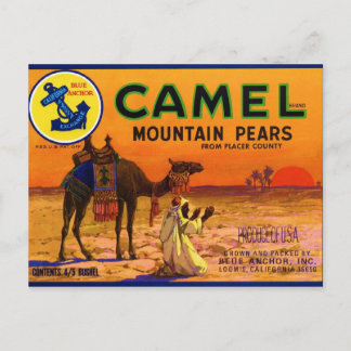 Cartão Postal Peras de Camel