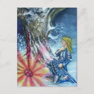 CARTÃO POSTAL PERCEPÇÃO E VISÃO DO FERIMENTO SANTO