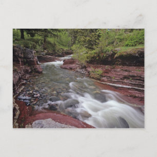 Cartão Postal Perda de Horse Creek no Parque Nacional dos Lagos