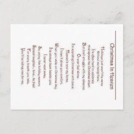 Cartão Postal Perda de um Cartão-Postal Amado