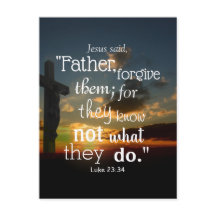 Perdão, Bíblia Verse Perdoe-os Luke 23:34