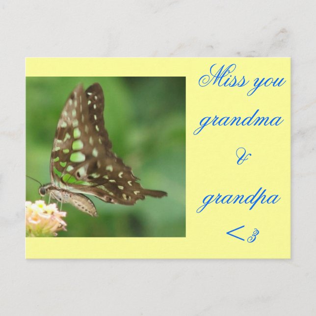 CARTÃO POSTAL PERDENDO VOCÊ (Frente)