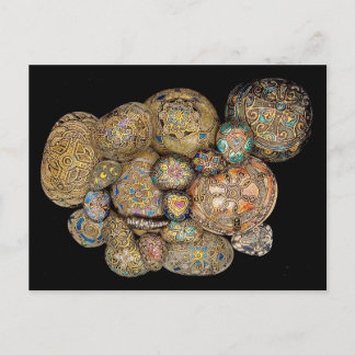 Cartão Postal Perder Nas Rochas