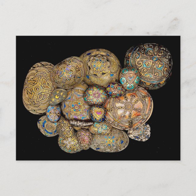 Cartão Postal Perder Nas Rochas (Frente)