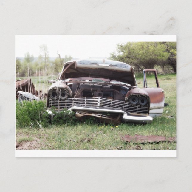 Cartão Postal Perdido e esquecido (Frente)