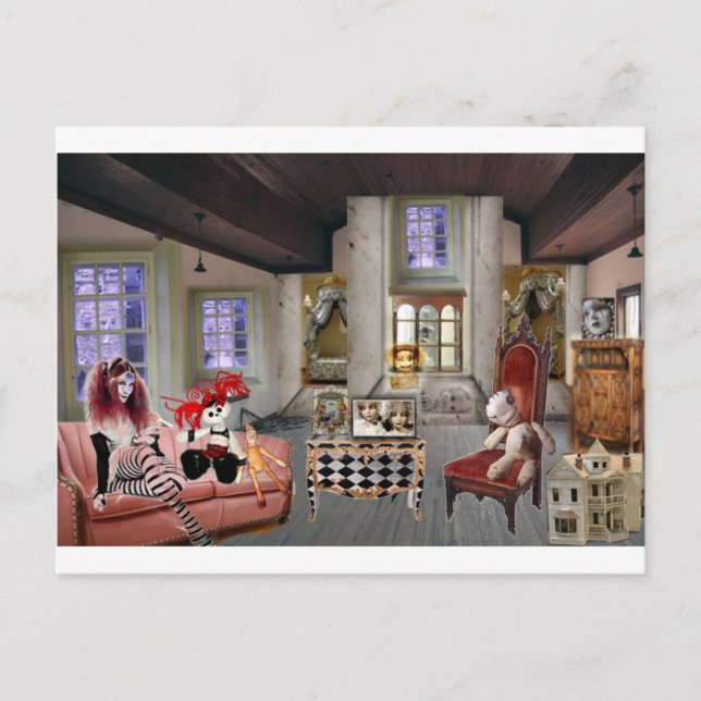 CARTÃO POSTAL PERDIDO EM TERRA DE DÓLARES (Frente)