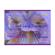 Perdido Em Um Sonho | Cartão-postal Blue Beach™