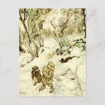 Perdido nas Florestas Escuras por Arthur Rackham