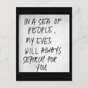 Cartão Postal Perdido no Mar