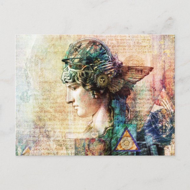 cartão postal perdido pelo conhecimento (Frente)