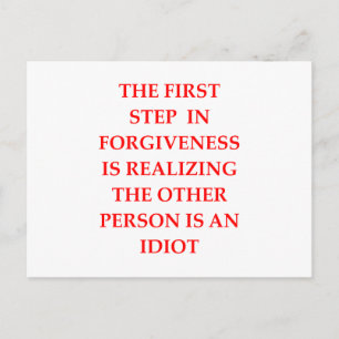 CARTÃO POSTAL PERDOAR