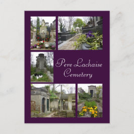 Cartão Postal Pere Lachaise