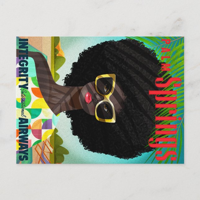 Cartão Postal Perfectly Palm Springs (Frente)