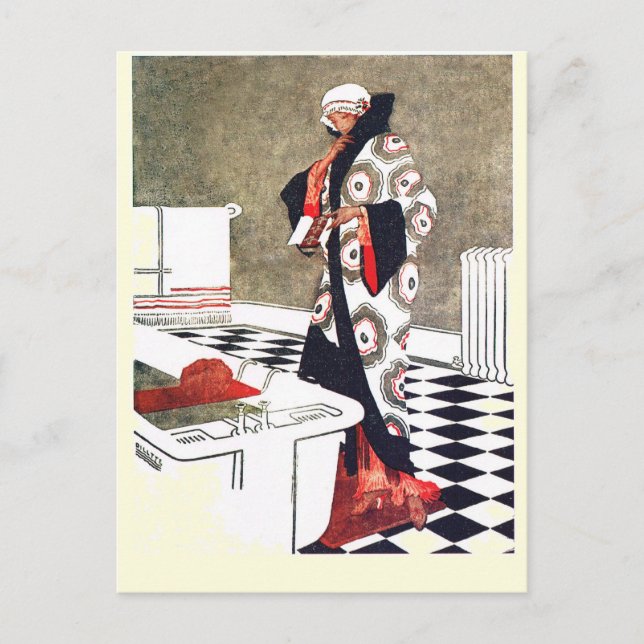 Cartão Postal Perfeito para o banheiro (Frente)