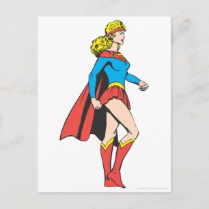 Cartão Postal Perfil da Supergirl
