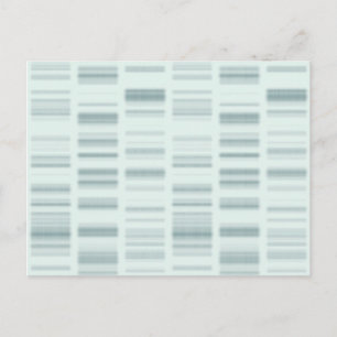 Cartão Postal Perfis de DNA: Instruções Genéticas Criando a Vida