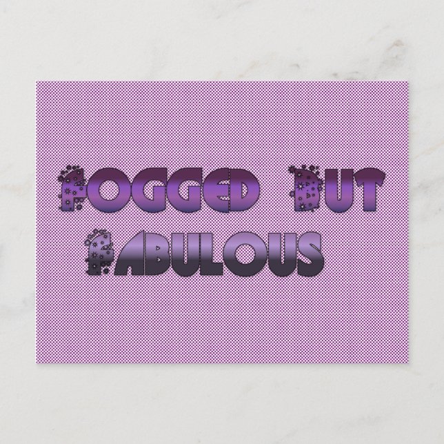 Cartão Postal Perfurado, mas fabuloso (Frente)