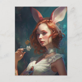 Cartão Postal Pergunte a Alice