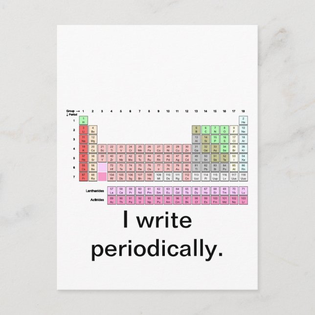 Cartão Postal Periodicamente (Frente)