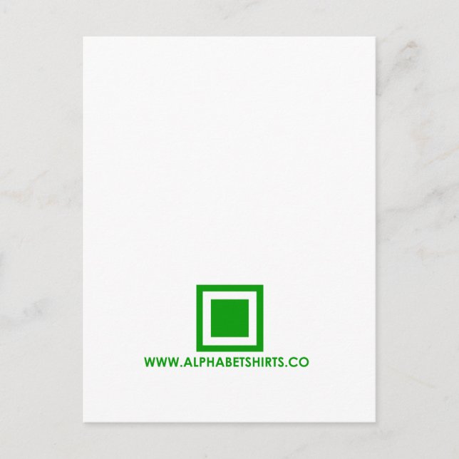 Cartão Postal Período Verde (Frente)