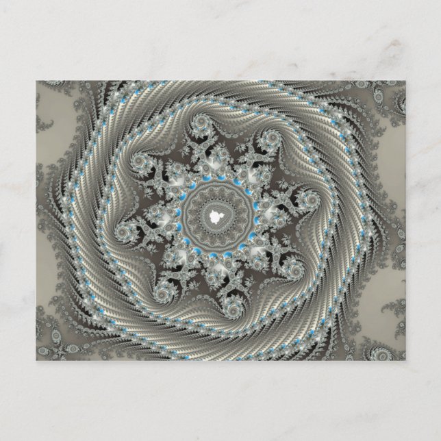 Cartão Postal Permafrost - Cartão-postal Fractal (Frente)