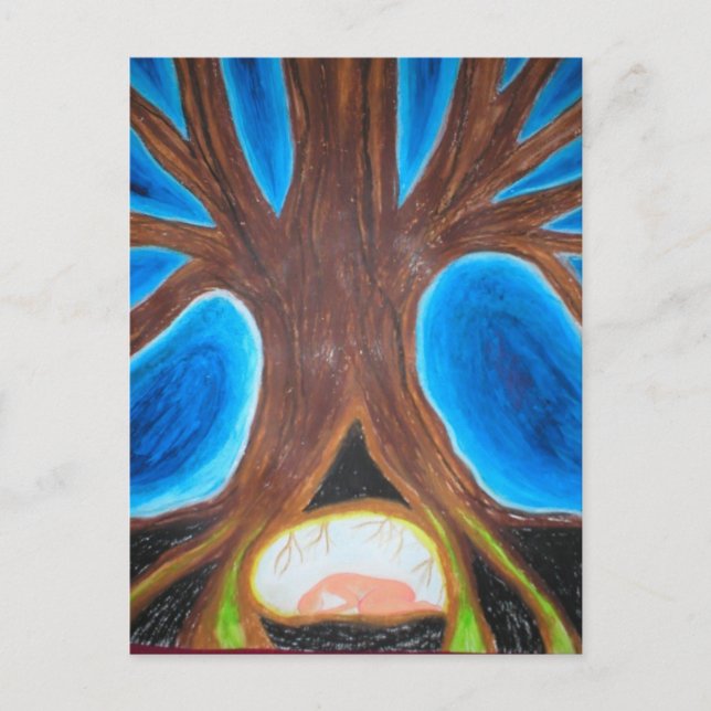 Cartão Postal permitir a dor (Frente)