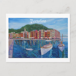 Cartão Postal Pérola Mediterrânica Portofino Da Riviera Italiana