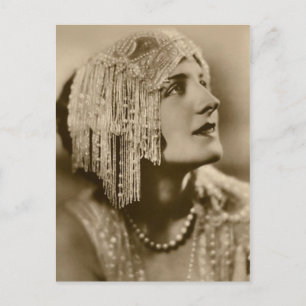 Cartão Postal Pérolas e Moda