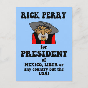 Cartão Postal Perry anti-Rick