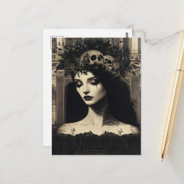 Cartão Postal Persephone Preto e Branco