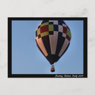 Cartão Postal Pershing Balloon Derby 2009