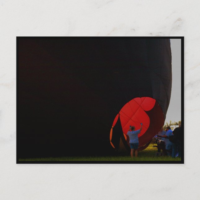 Cartão Postal Pershing Balloon Derby 2009 (Frente)