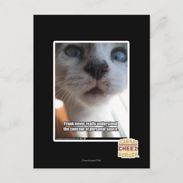 Cartão Postal Personal Space (Frente)