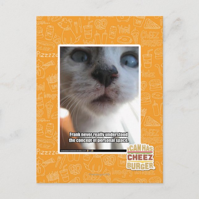 Cartão Postal Personal Space (Frente)