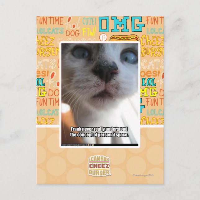 Cartão Postal Personal Space (Frente)