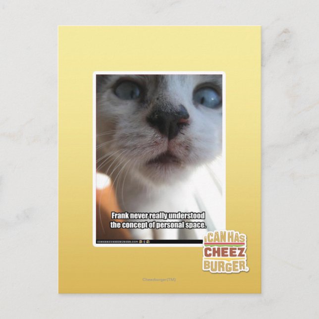 Cartão Postal Personal Space (Frente)