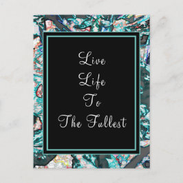 Cartão Postal Personalização de Cotação de Apresentação Inspirac