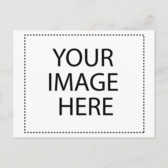 Cartão Postal Personalizada Personalizada Sua Própria Foto (Frente)