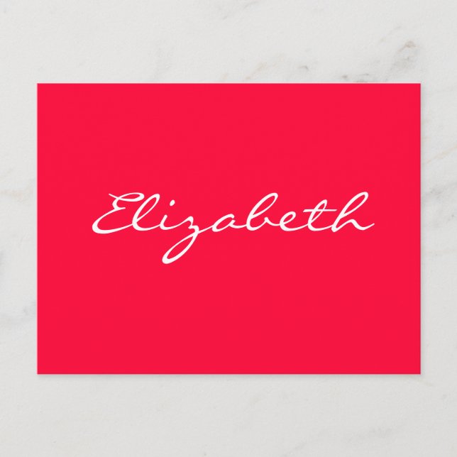 CARTÃO POSTAL - personalizado (Frente)