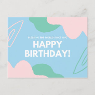 Cartão Postal Personalizado - ABRAÇANDO O MUNDO DESDE ...