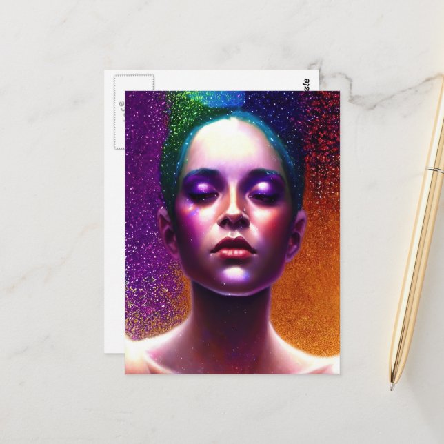 Cartão Postal Personalizado com sua própria foto e texto (Frente/Verso In Situ)