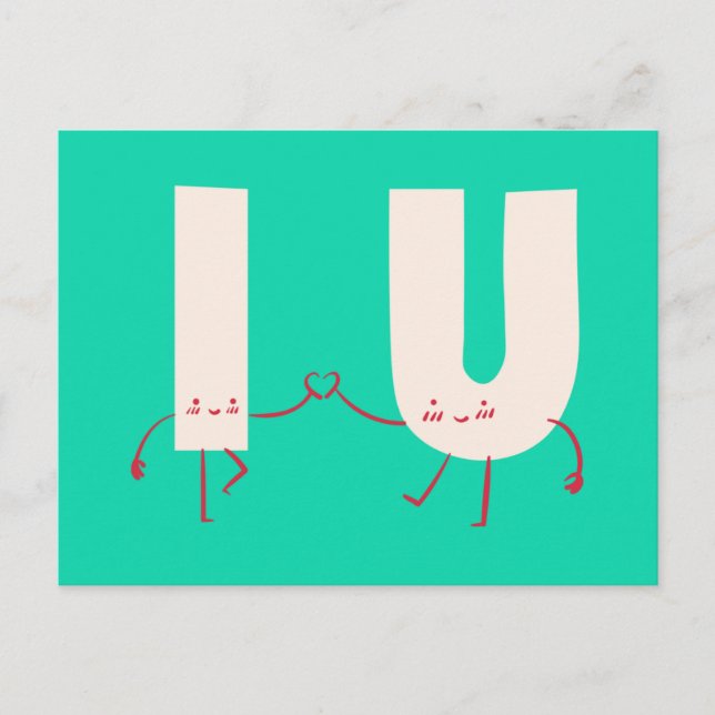 Cartão Postal Personalizado - Conexões de Personagens (Frente)