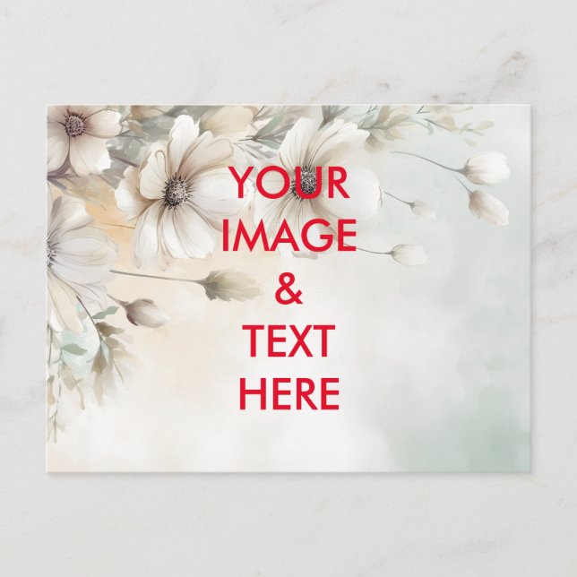 Cartão Postal Personalizado Crie Seu Próprio Foto (Frente)