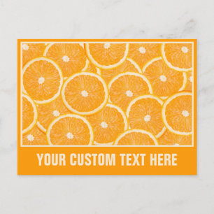 Cartão postal personalizado de intervalos